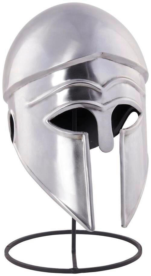 DEKORATIONSMASK 35/22/21 cm   - silver, Lifestyle, metall (35/22/21cm) - Ambia Home