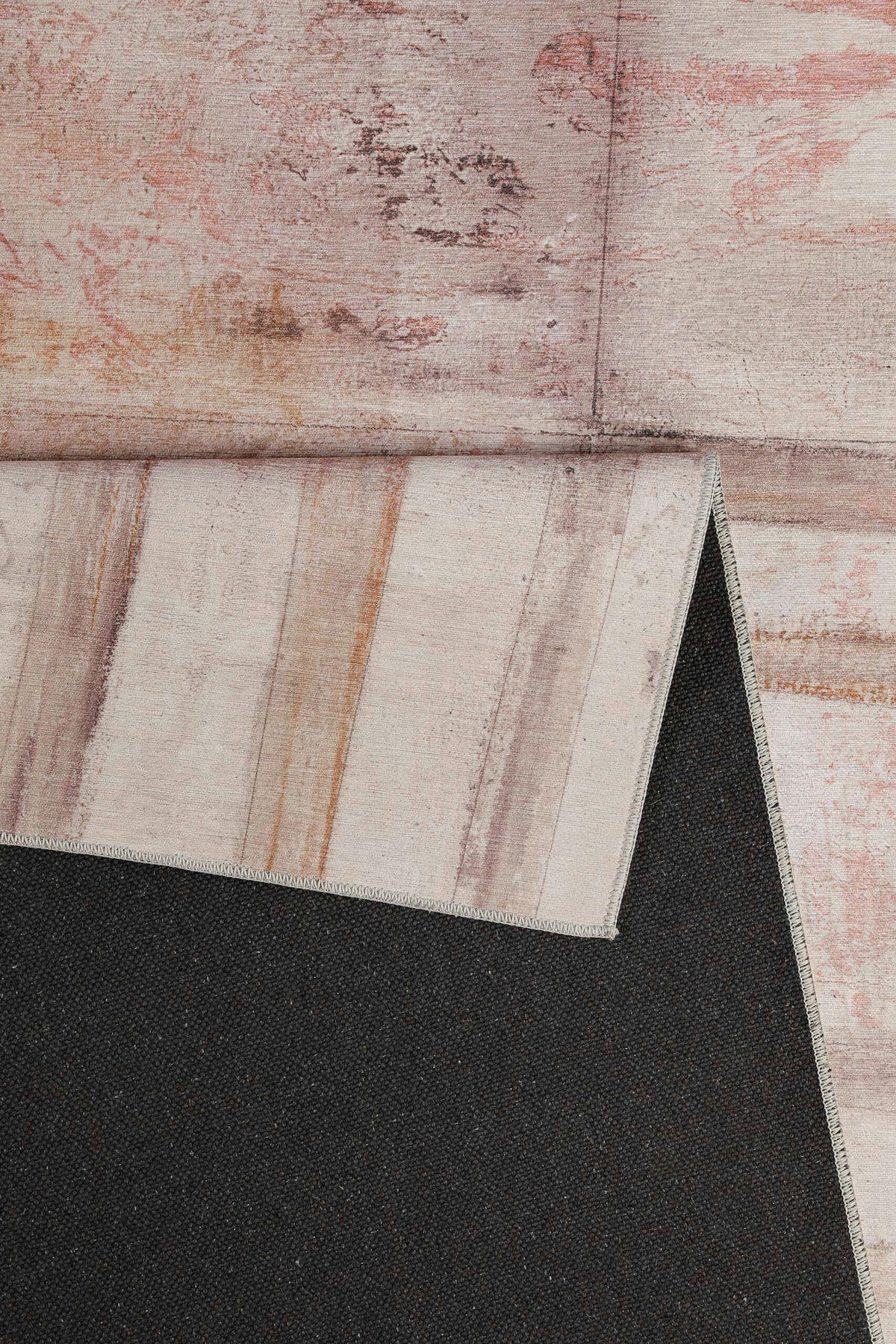 FLACHWEBETEPPICH  Wohnzimmer 200/300 cm Esprit Altrosa, Terracotta rechteckig  - Terracotta/Altrosa, Basics, Textil (200/300cm) - Esprit