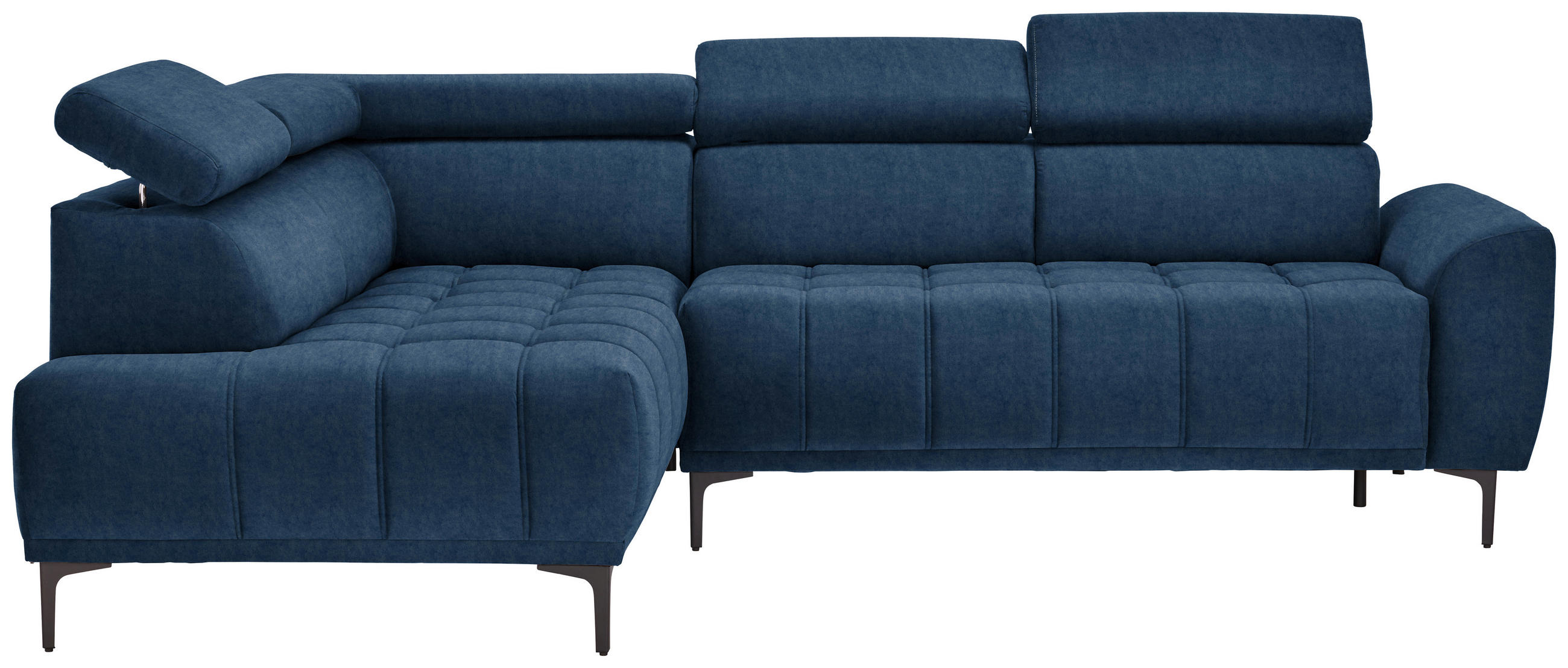 Stylife Ecksofa Dunkelblau 261x191 cm