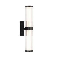 LED-WANDLEUCHTE - Chromfarben, Basics, Glas/Metall (35,5/9/10,1cm) - Elstead Lighting