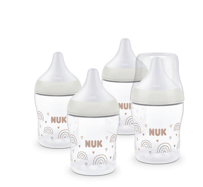 FLÄSCHCHENSET Perfect Match 4-teilig  - Beige, Basics, Kunststoff (14,3/14,3/14,3cm) - NUK