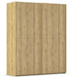 SCHWEBETÜRENSCHRANK 180/223/68 cm 2-türig Eichefarben  - Eichefarben, Design, Holz/Holzwerkstoff (180/223/68cm) - Novel