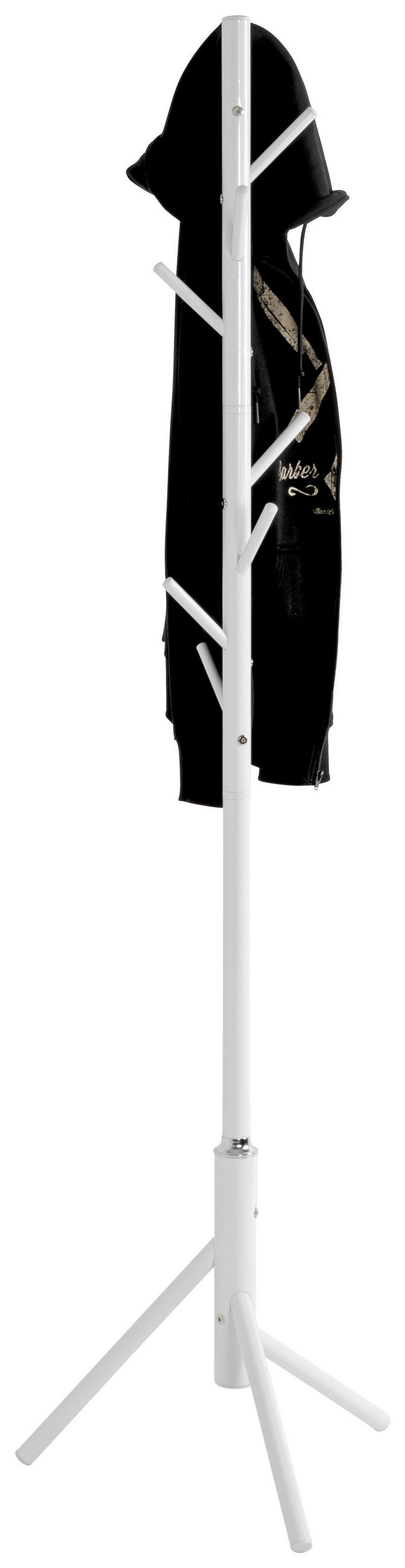 KLEIDERSTÄNDER in Weiß 48/173/48 cm   - Weiß, MODERN, Metall (48/173/48cm)
