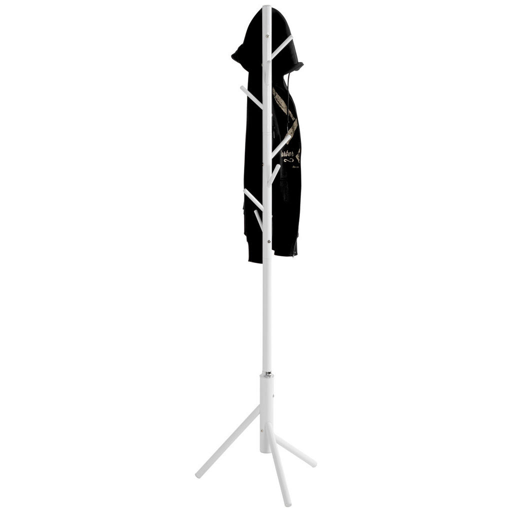 Thumbnail - Xxxl Kleiderständer, Weiß, Metall, 48x173x48 cm, standfeste Füße, Jackenhalter, Garderobe, Garderobenständer