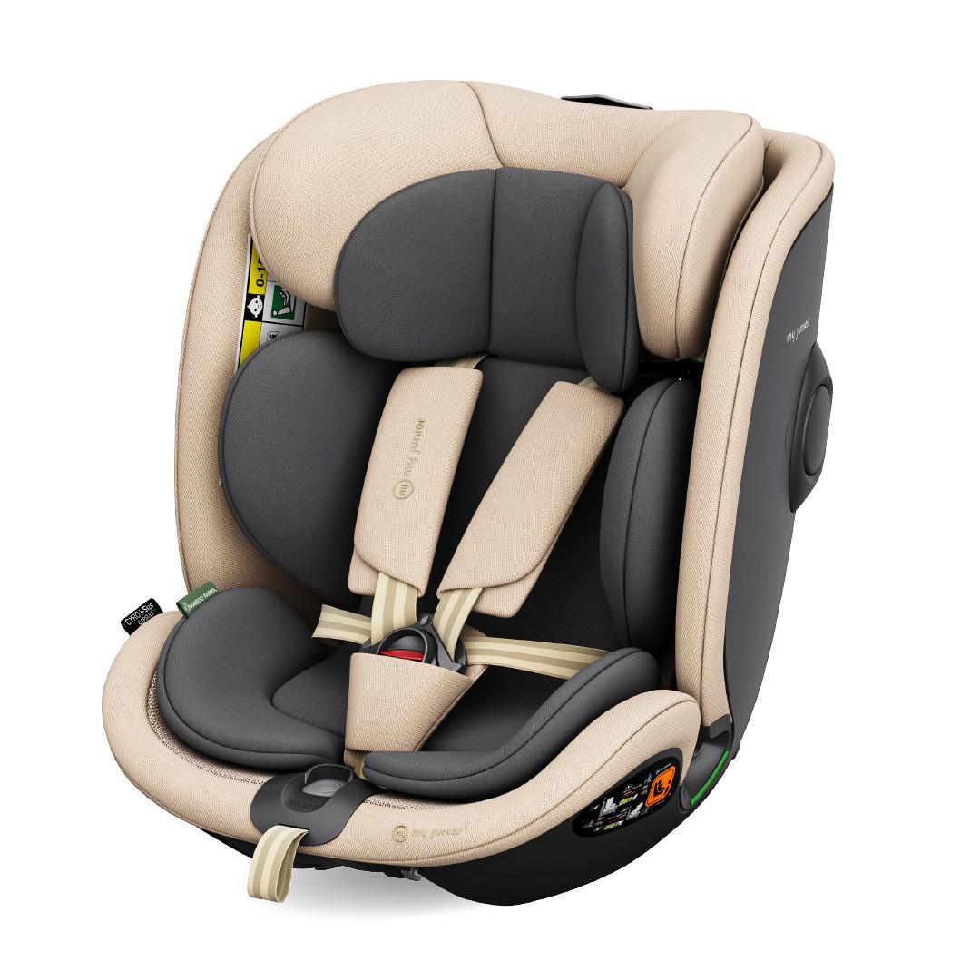 REBOARDER-KINDERSITZ My Junior  CYRO 360° Black  - Beige, Basics, Kunststoff/Textil (51/45/58cm) - My Junior