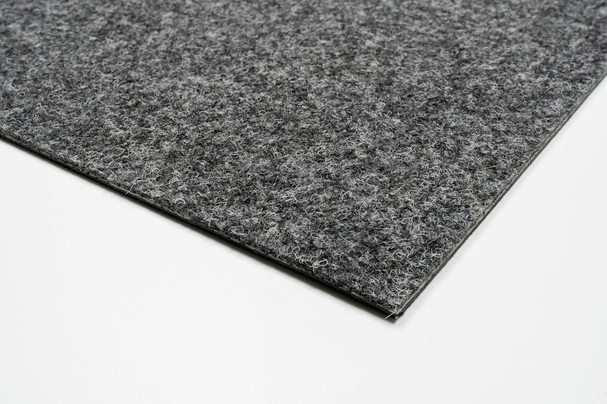 TEPPICHFLIESE 50/50 cm  in Dunkelgrau  - Dunkelgrau, Basics, Textil (50/50cm)