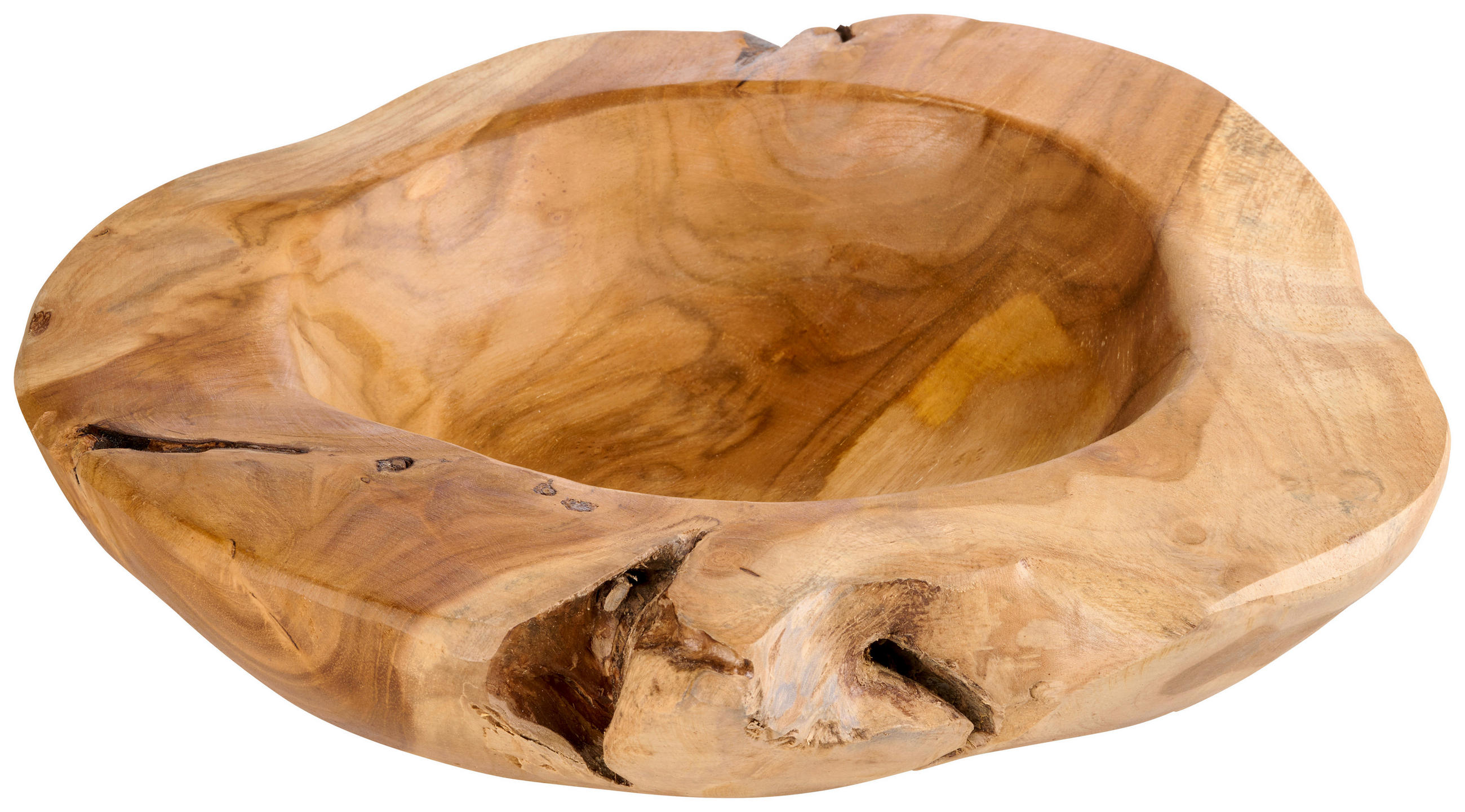 DEKORSKÅL  30/7 cm   - naturfärgad, Basics, trä (30/7cm) - Ambia Home