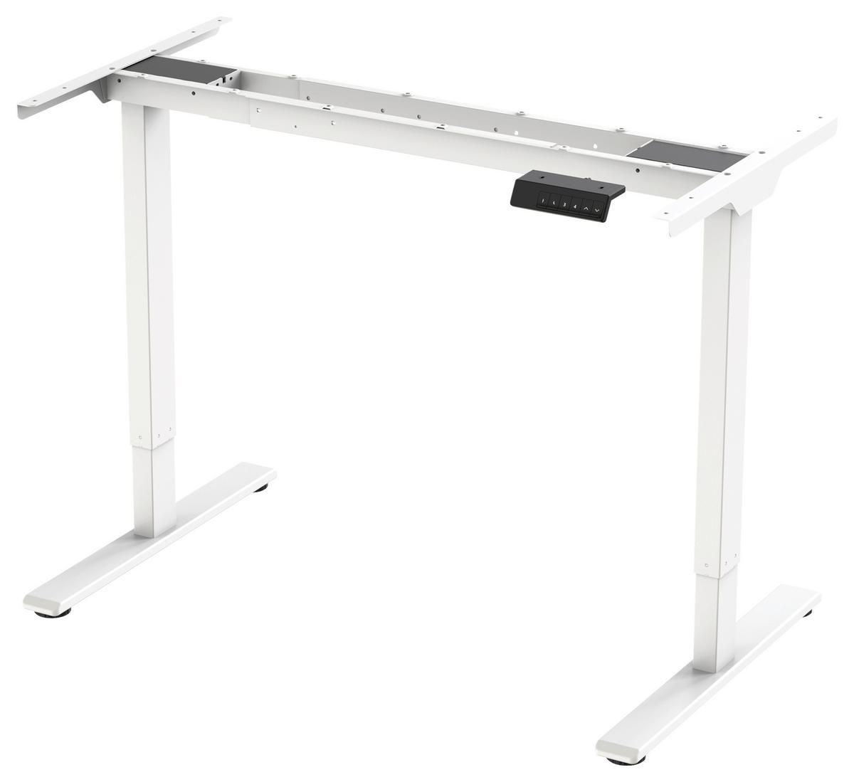 TISCHGESTELL   - Weiß, MODERN, Metall (112/70/119/68cm) - MID.YOU