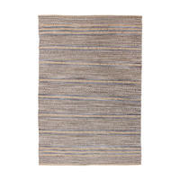 RAVNO TKANA PREPROGA  Sienna     160/230 cm    spleteno  siva  - siva, Basics, tekstil (160/230cm) - Kayoom