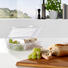 BROTZEITBOX 0,9 L - Transparent, Basics, Kunststoff (17,7/12,9/0,6cm) - Rotho