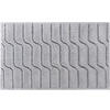 BADTEPPICH Grau 60/100 cm  - Grau, Basics, Kunststoff/Textil (60/100cm) - Grund