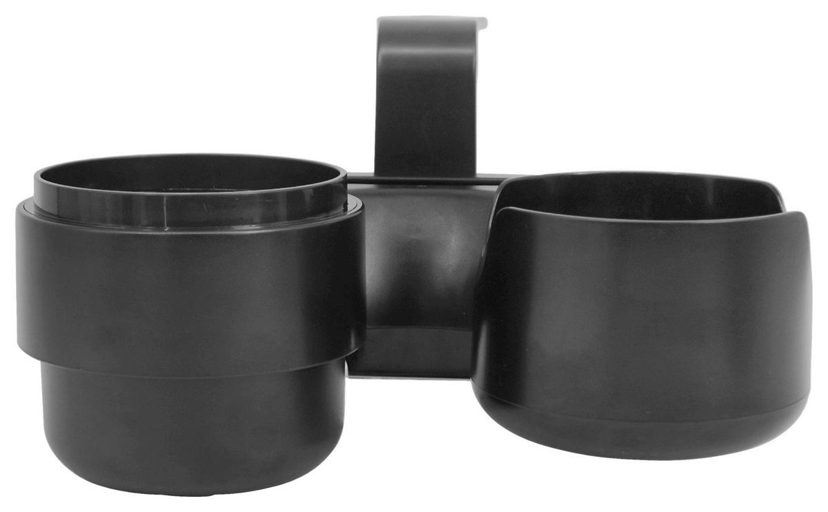 BECHERHALTER  - Schwarz, Basics, Kunststoff (22/9,5/6,5cm) - My Baby Lou