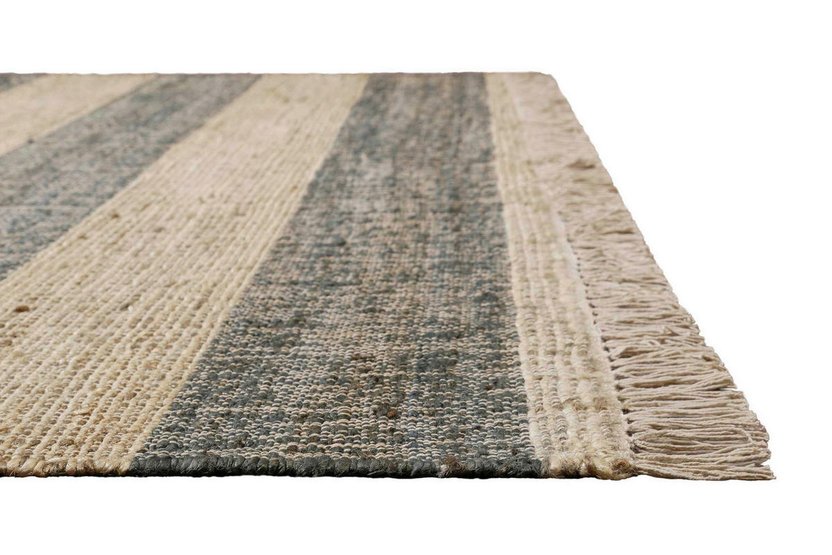 HANDWEBTEPPICH 200/290 cm Virgil Anthrazit, Sandfarben  - Sandfarben/Anthrazit, KONVENTIONELL, Textil (200/290cm)