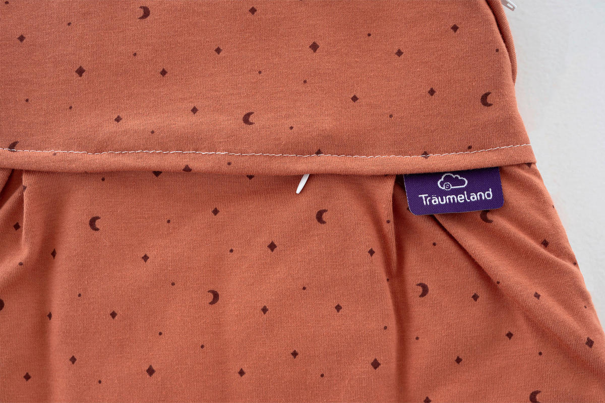 BABYSCHLAFSACK LIEBMICH    68/74   - Rostfarben, Basics, Textil (68/74null) - Träumeland
