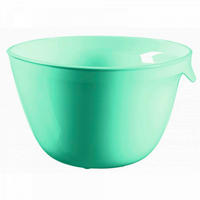 BOL DE AMESTECARE - verde mentă, Basics, plastic (26/23.3/15.2cm)