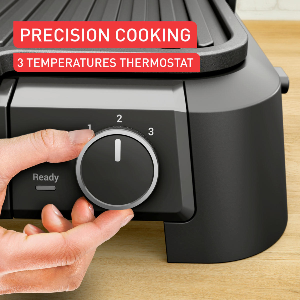 KONTAKTNI ŽAR  TEFAL Supergrill - srebrne barve, Basics, kovina (36.5/37.8/17.5cm) - Tefal