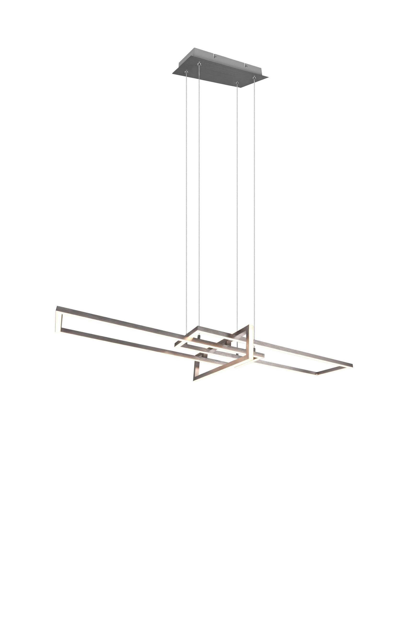 320310307 110/40/150 cm   - Nickelfarben, Design, Metall (110/40/150cm) - Trio Leuchten