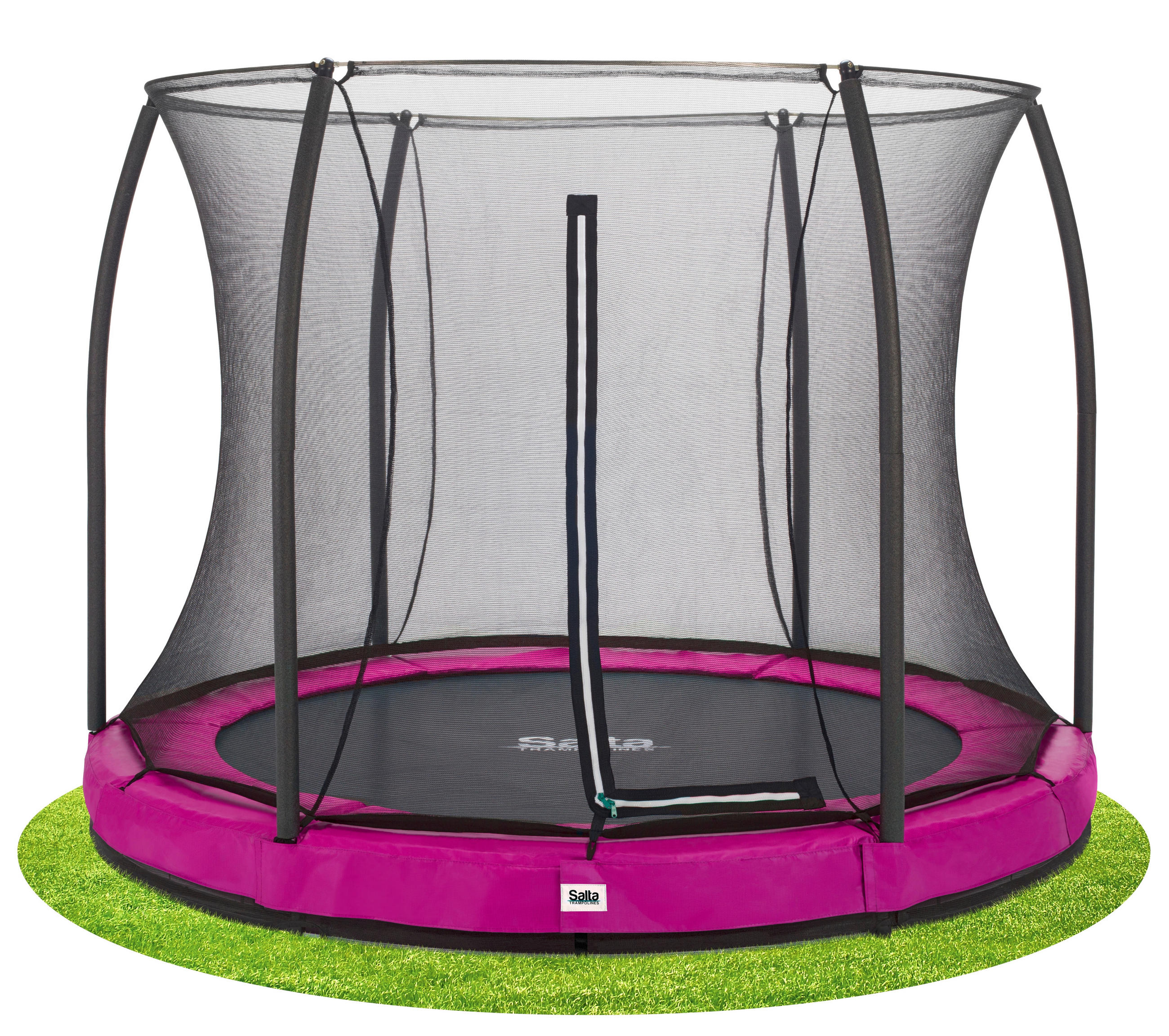 TRAMPOLIN SALTA 5394P Salta Comfort Edition Ground  - Pink, Basics, Metall (251cm) - Salta