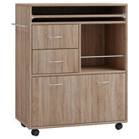 ALLZWECKWAGEN in Sonoma Eiche  - Sonoma Eiche, Design, Holzwerkstoff/Kunststoff (70/40/86cm) - MID.YOU