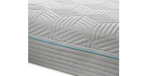 GEL-TASCHENFEDERKERNMATRATZE 160/200 cm Höhe ca. 22 cm  - Weiß, Basics, Textil (160/200cm) - Dieter Knoll