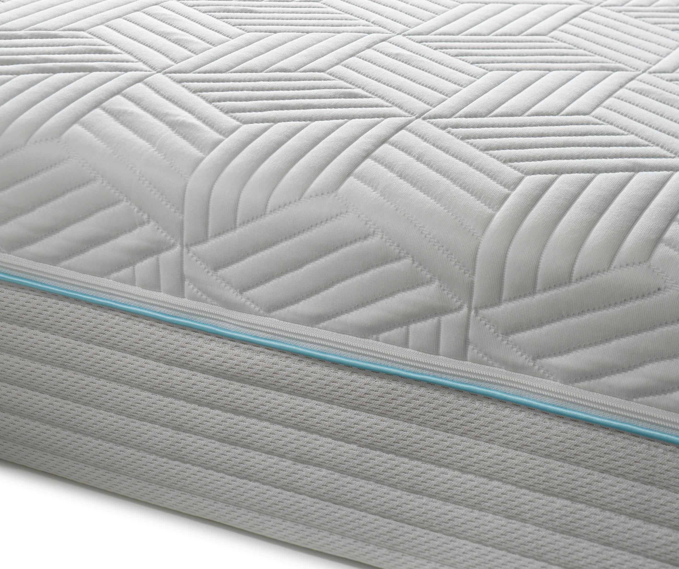 GEL-TASCHENFEDERKERNMATRATZE 120/190 cm Höhe ca. 22 cm  - Weiss, Basics, Textil (120/190cm) - Dieter Knoll