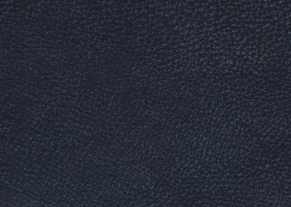 SESSEL in Echtleder Dunkelblau  - Schwarz/Dunkelblau, Design, Leder/Metall (80/104/99cm) - Koinor