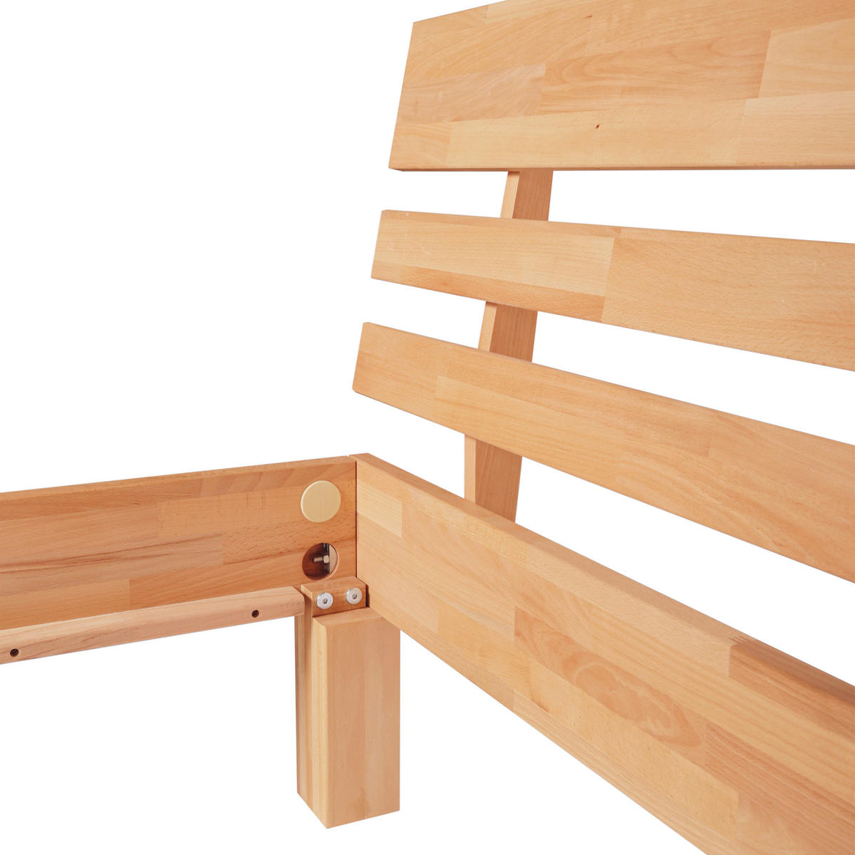 FAMILIENBETT - Buchefarben, MODERN, Holz (270/200cm) - P & B