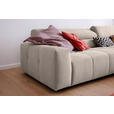 ECKSOFA Sandfarben Feincord  - Sandfarben/Schwarz, KONVENTIONELL, Kunststoff/Textil (311/219cm) - Hom`in