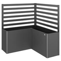 RANKGITTER ohne Hochbeet  - Dunkelgrau, Basics, Metall (152/91/152cm) - Biohort