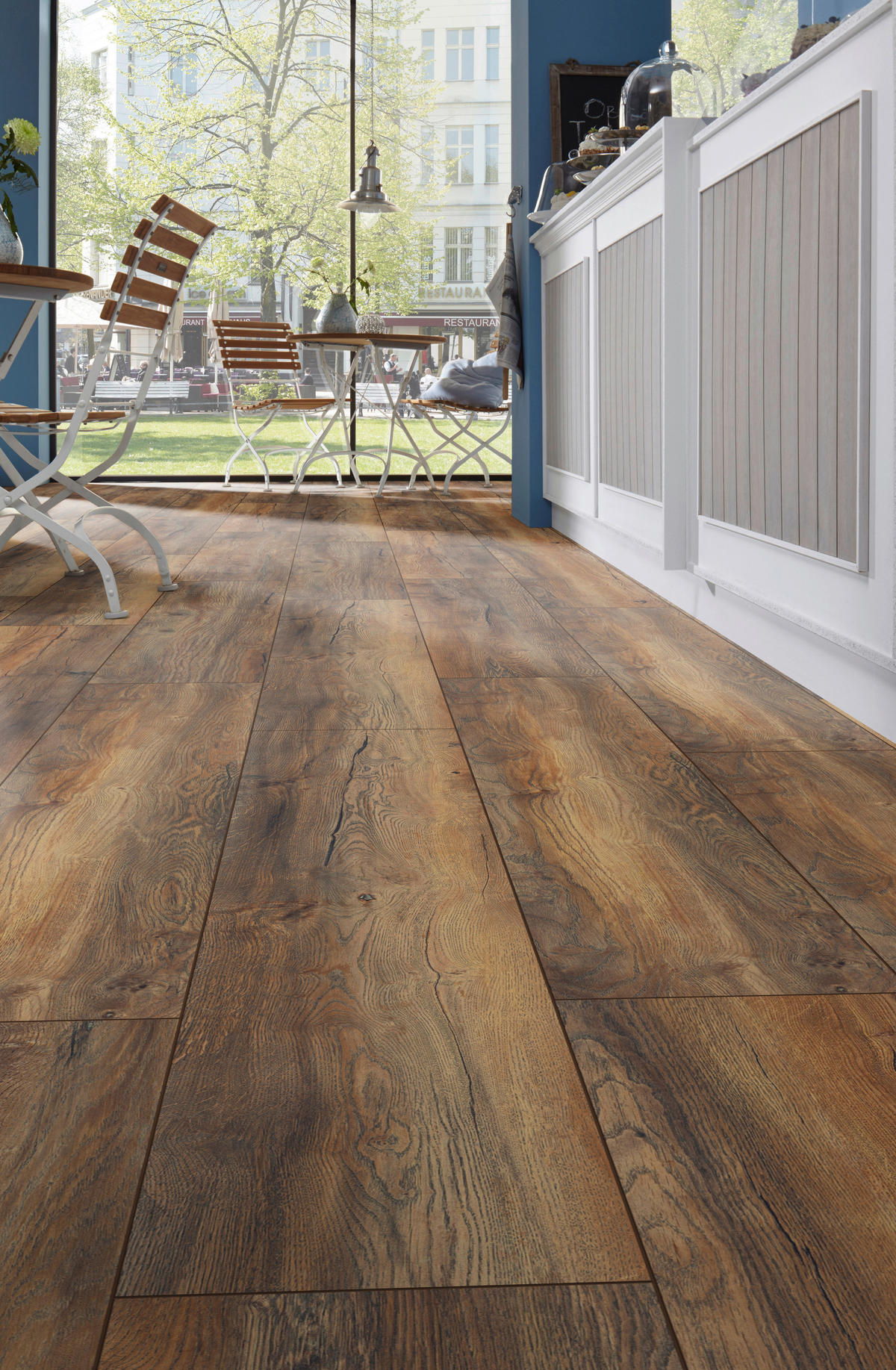 LAMINATBODEN Exquisit Plus  - Eichefarben, KONVENTIONELL, Holz (138.0/24.4/0.8cm)