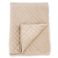 SÄNGÖVERKAST 260/260 cm  - beige, Design, textil (260/260cm)