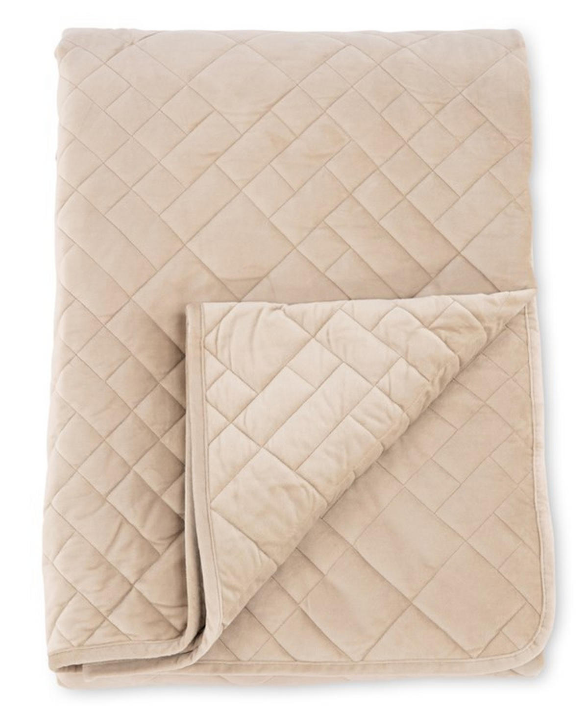 SÄNGÖVERKAST 260/260 cm  - beige, Design, textil (260/260cm)
