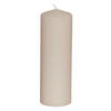 STUMPENKERZE  - Weiß, Basics (9/28cm) - Steinhart