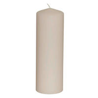 STUMPENKERZE  - Weiß, Basics (9/28cm) - Steinhart