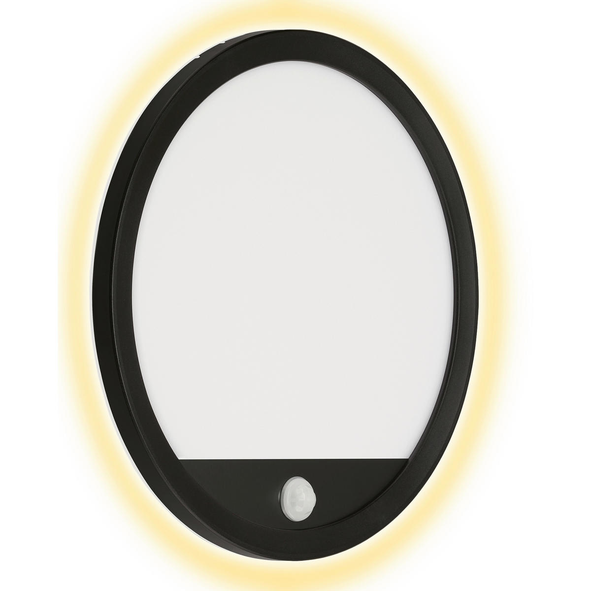 ZUNANJA STENSKA SVETILKA        28/4,5 cm       - črna, Basics, umetna masa (28/4,5cm)