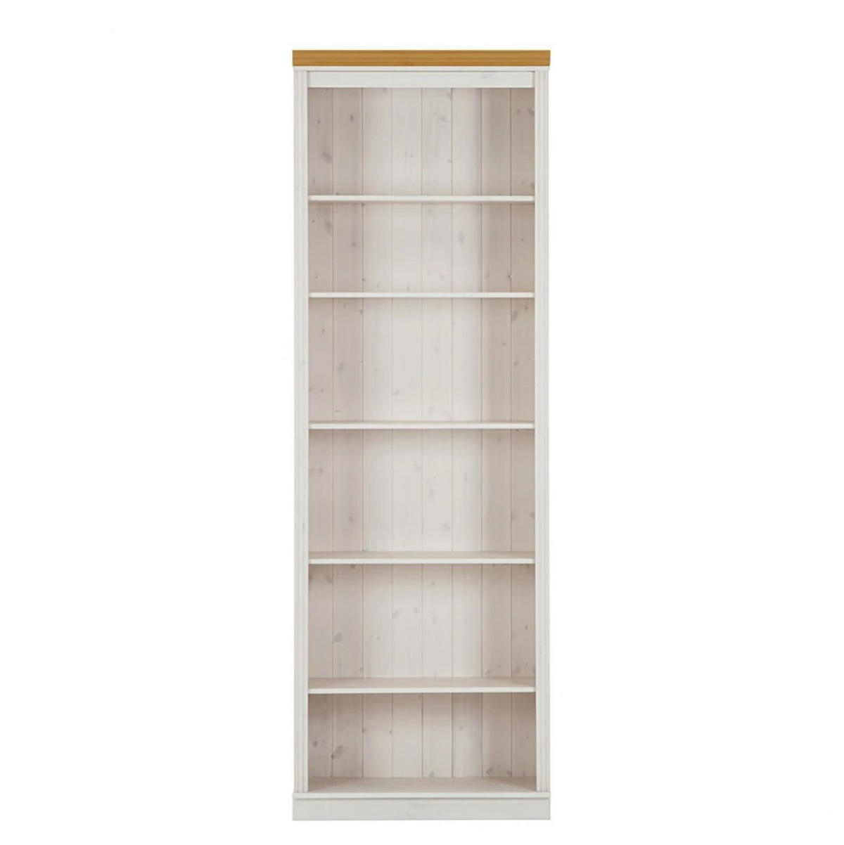 REGAL Kiefer massiv Kieferfarben, Honig  - Kieferfarben/Honig, Design, Holz (74/223/37cm) - Livetastic