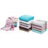 HANDTUCH 50/100 cm - Türkis, Design, Textil (50/100cm) - Cawoe