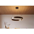 LED-HÄNGELEUCHTE Oxira 59/120 cm  - Multicolor/Schwarz, Design, Kunststoff/Metall (59/120cm) - Dieter Knoll