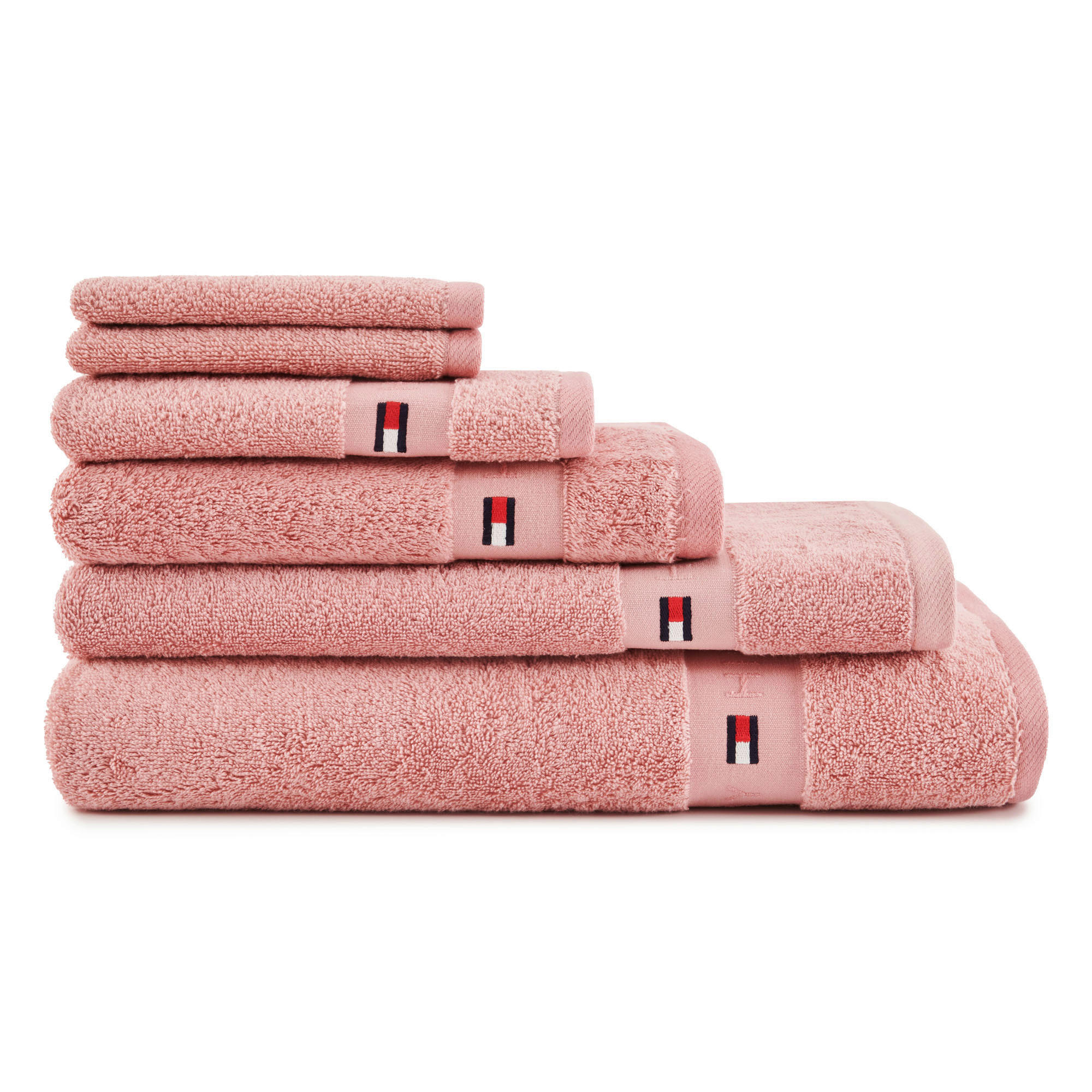 GÄSTETUCH Plain Rosa 40/60 cm  - Rosa, Basics, Textil (40/60cm) - Tommy Hilfiger