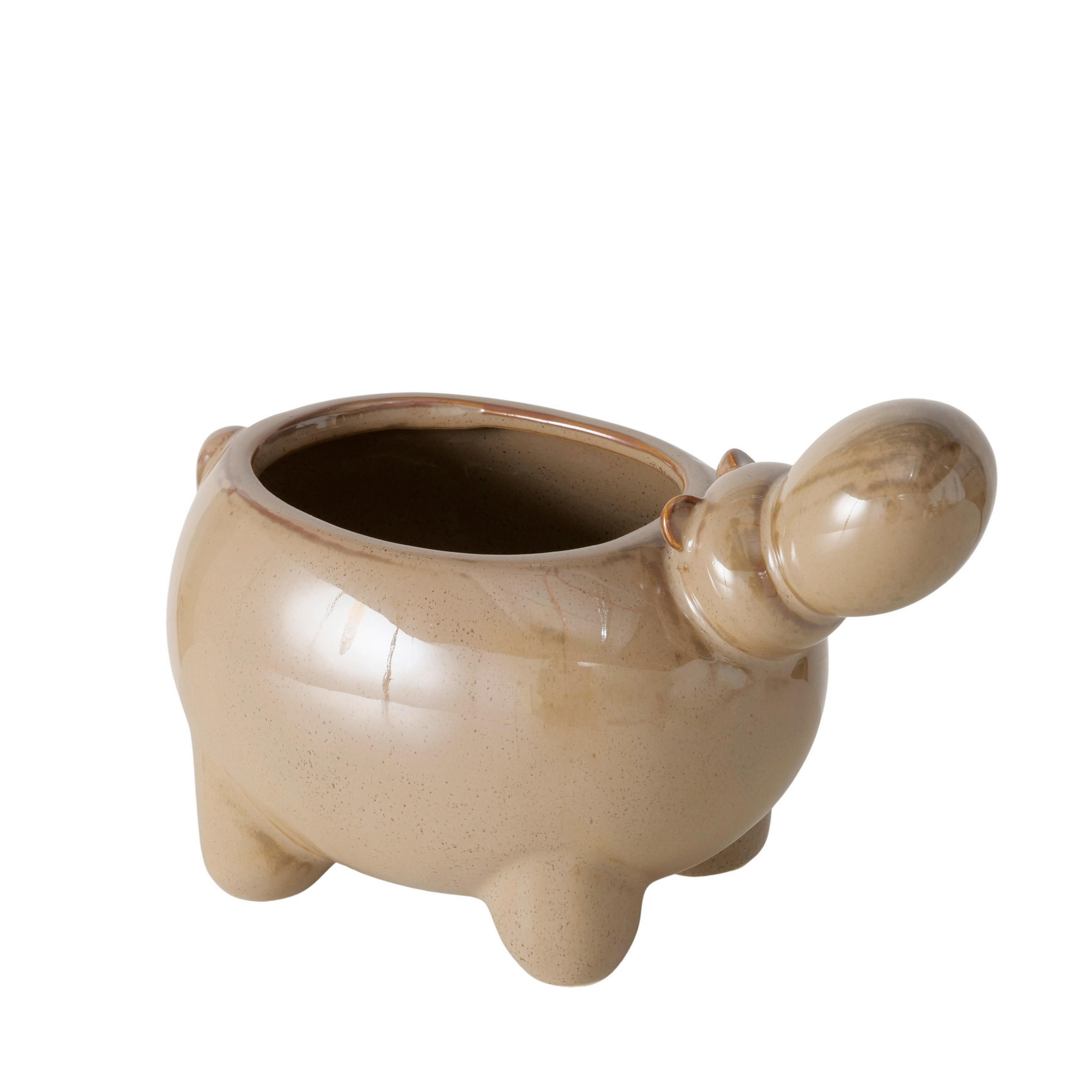 KASPÓ  - cappuccino, Design, kerámia (20/11/13,5cm)