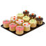 MUFFINFORM - Schwarz, Metall (38/30/6,5cm)