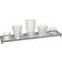 TEELICHTHALTER-SET - Klar/Silberfarben, Trend, Glas/Metall - Ambia Home TEELICHTHALTER-SET - Klar/Silberfarben, Trend, Glas/Metall - Ambia Home