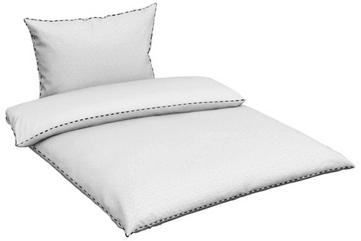 WENDEBETTWÄSCHE E-Scatter Renforcé 140/200 cm  - Weiß, KONVENTIONELL, Textil (140/200cm) - Esprit