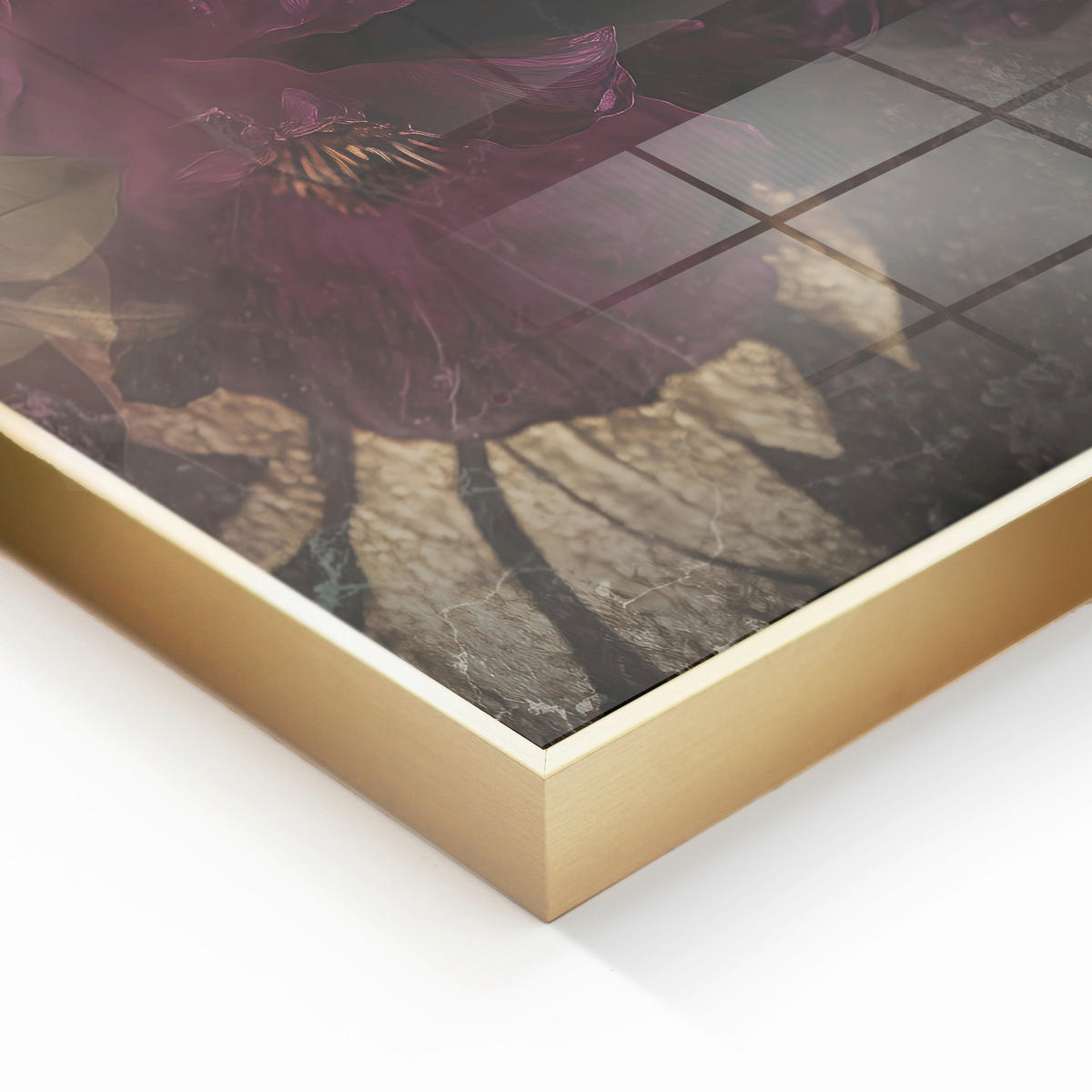 GLASBILD Frauen 80/120 cm  - Multicolor, Basics, Glas/Holz (80/120cm)