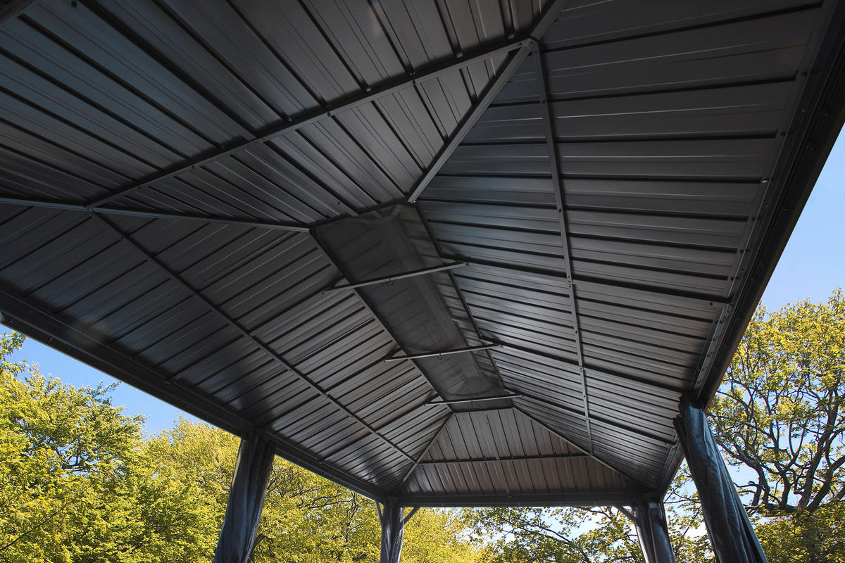 PAVILLON 598/307/363 cm   - Anthrazit, Basics, Metall (598/307/363cm)