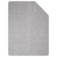 DECKE NAZCA 150/200 cm  - Hellgrau, Basics, Textil (150/200cm) - Novel