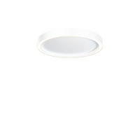 LED-DECKENLEUCHTE 40/4 cm    - Weiß, Design, Metall (40/4cm) - BOPP