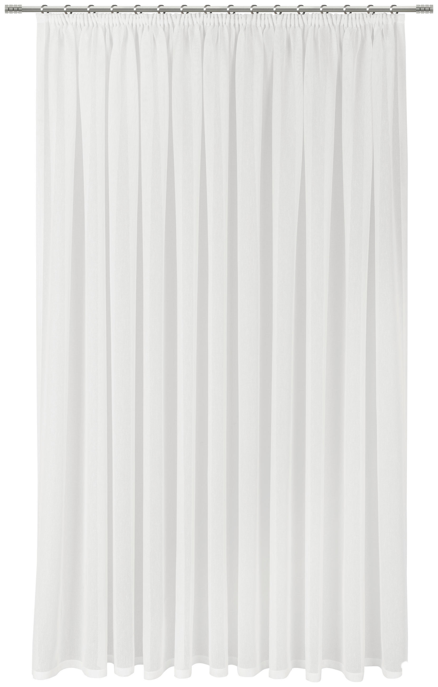 FERTIGSTORE  halbtransparent   450/175 cm  - Creme, KONVENTIONELL, Textil (450/175cm) - Esposa