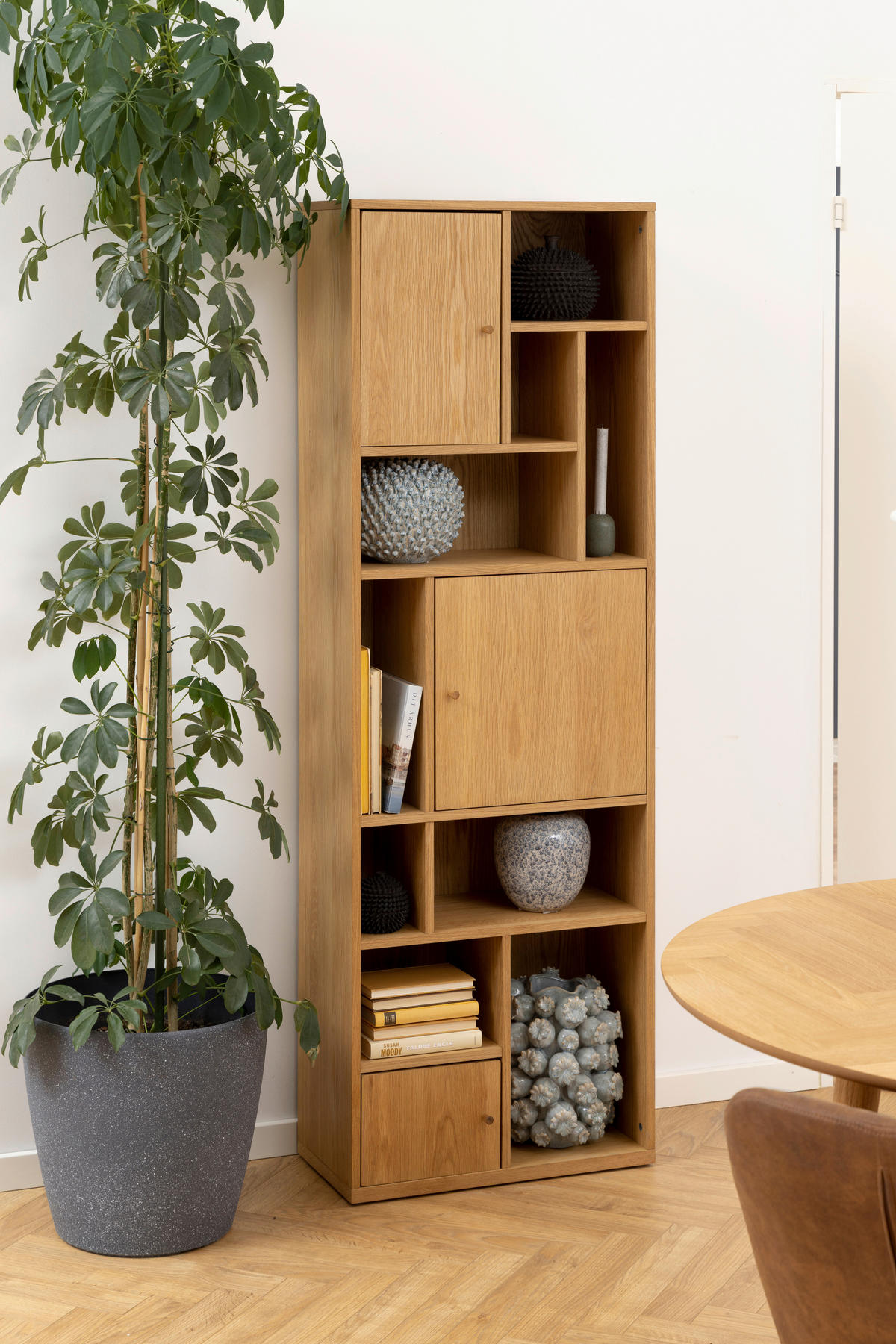 REGAL  60,5/180/30 cm Naturfarben  - Naturfarben, Design, Holz (60,5/180/30cm) - MID.YOU