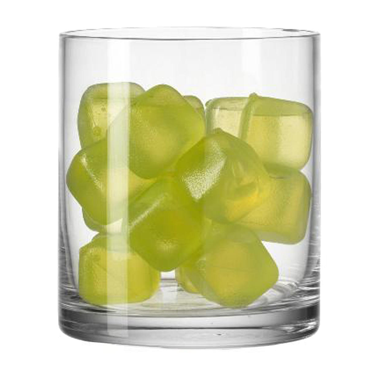 MEHRWEG-EISWÜRFEL - Gelb, Basics, Kunststoff (6,4/16/6,4cm) - Leonardo